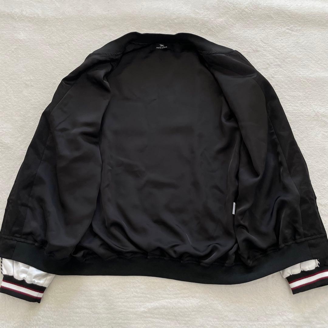 完売品　MATIN AVENIR スカジャン壱　黒豹　近年モデル　刺繍　タグ付