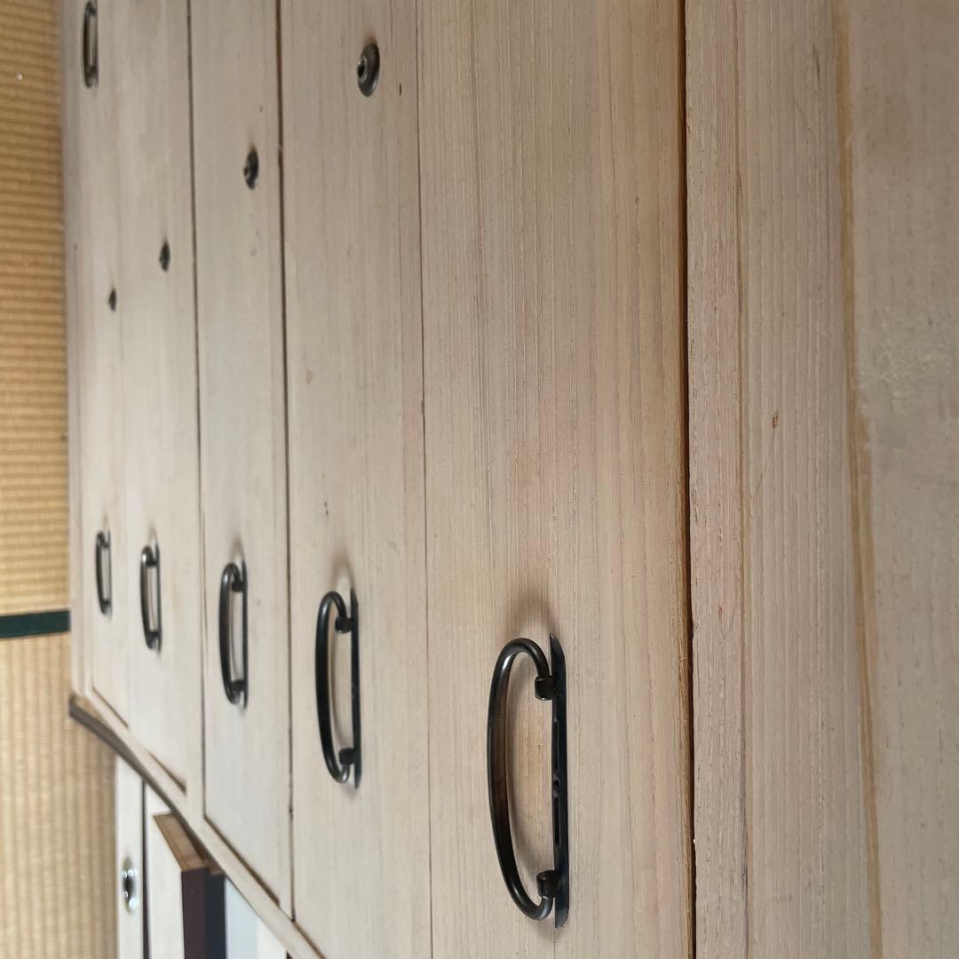 【送料込】【引取で値引】ナチュラル 桐箪笥 5段チェスト 約160cm