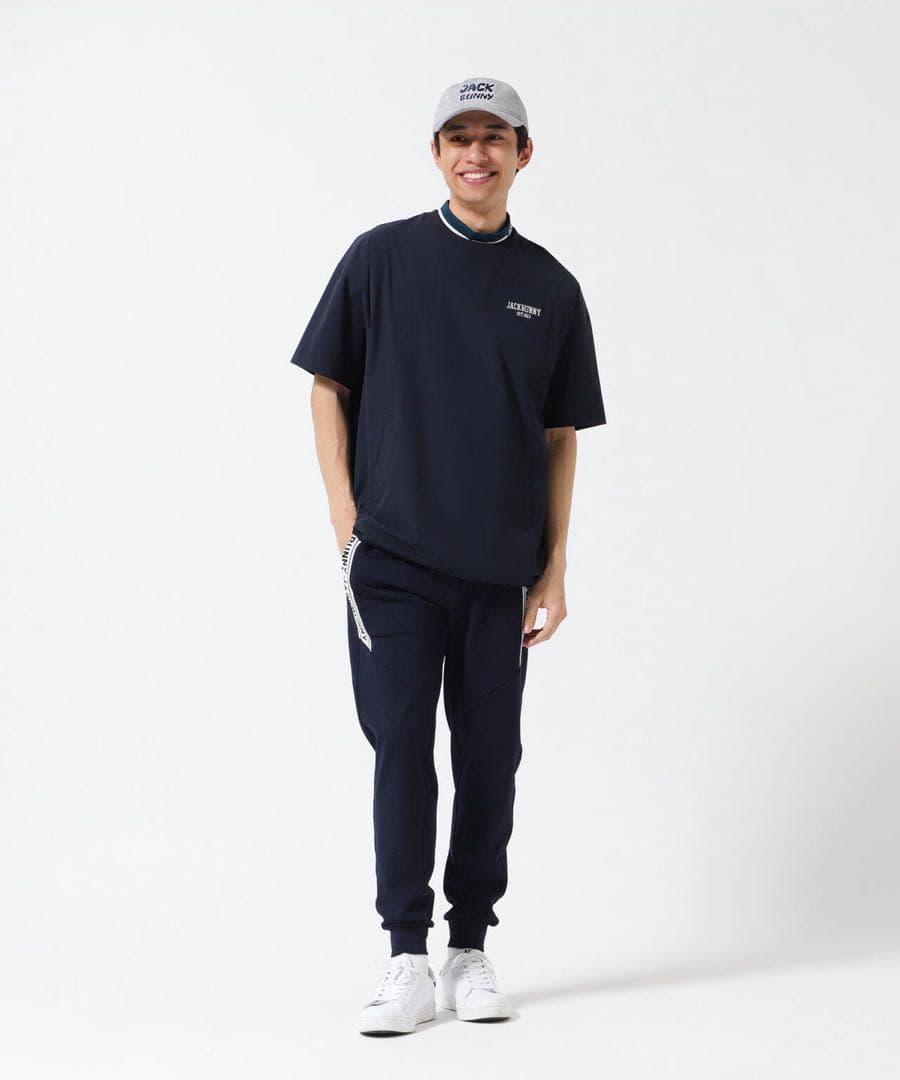 Jack Bunny!! 40Dナイロンタフタ半袖スニードジャケット　サイズ5