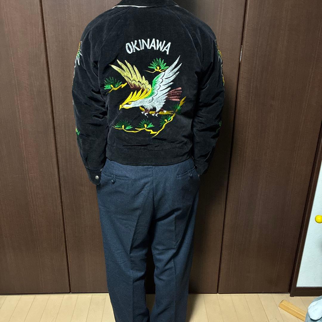 1950s OKINAWA Souvenir Jacket 別珍 vi