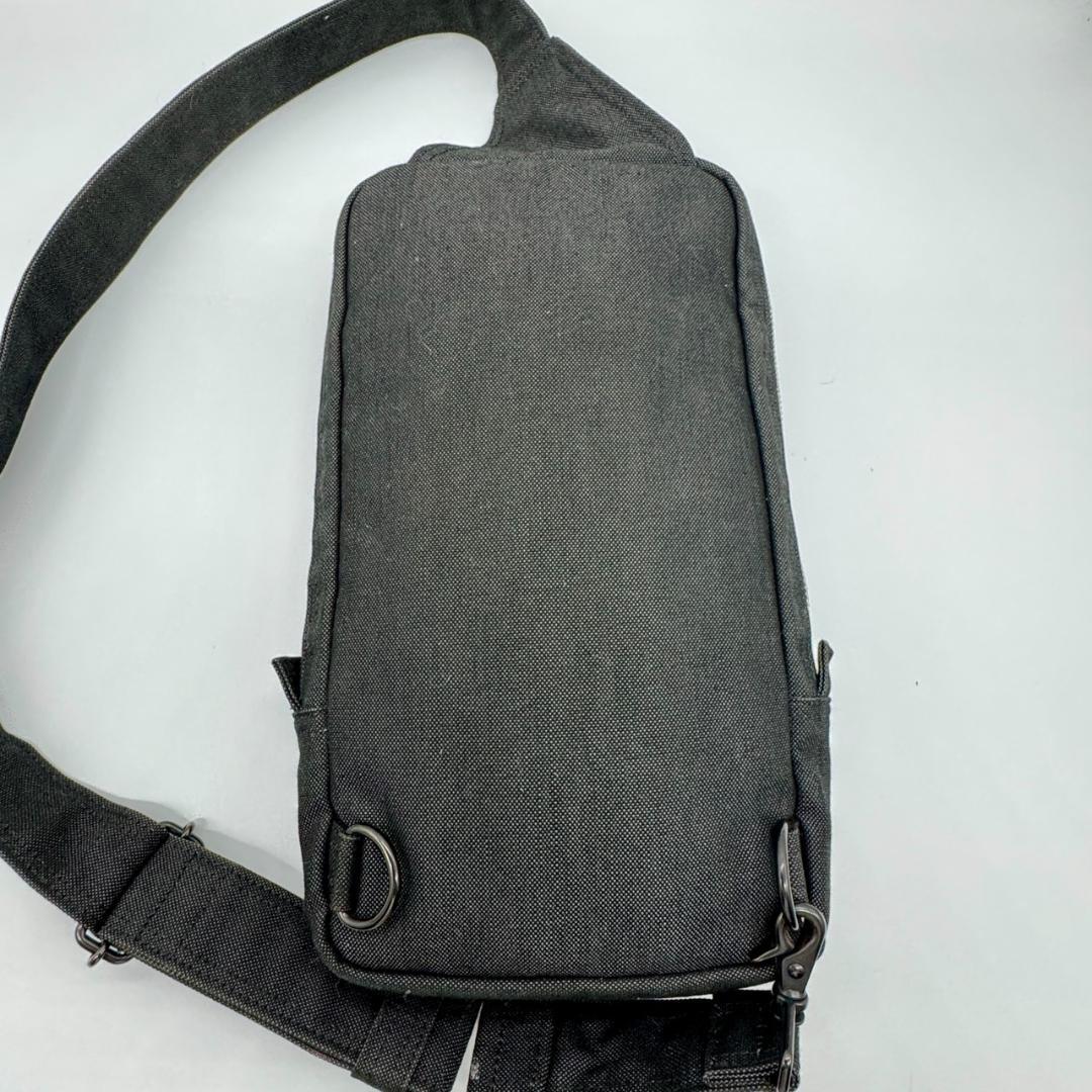 PORTER ポーター スモーキー ショルダーバッグ ボディバッグ ブラック