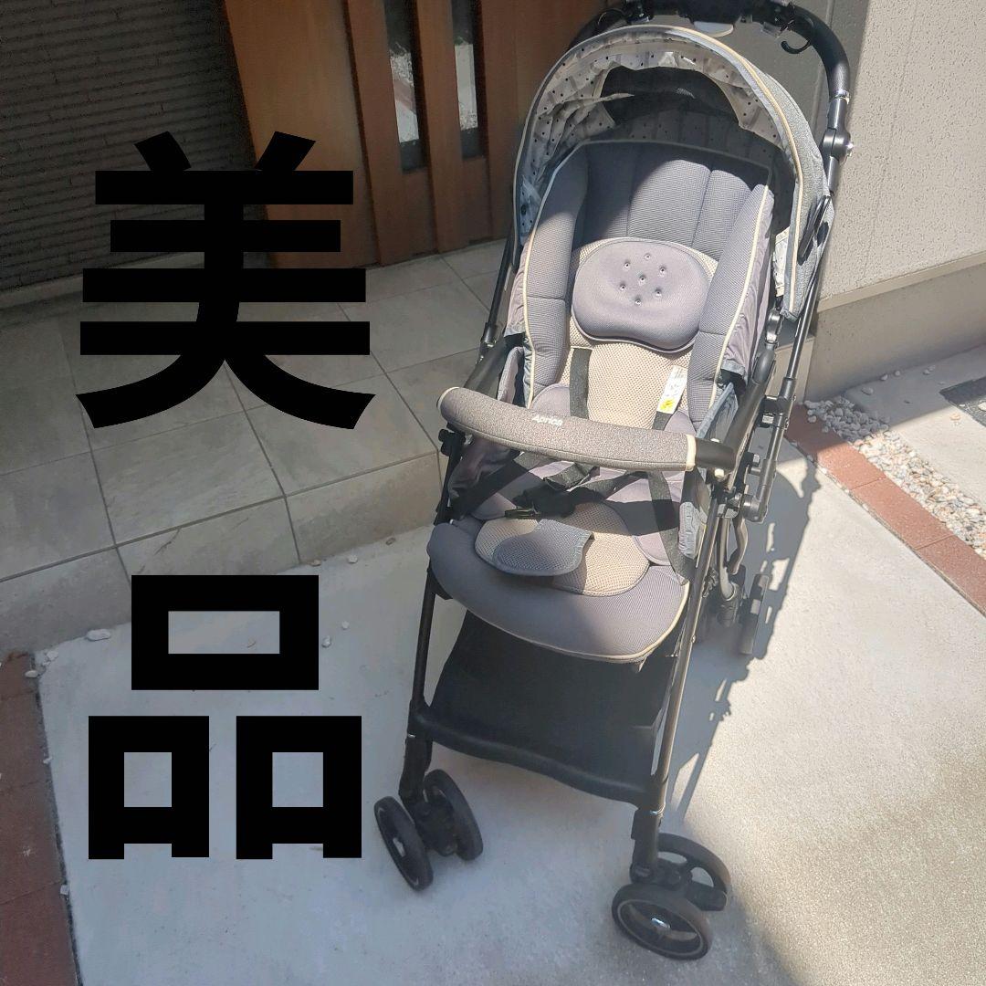【美品】アップリカ ベビーカー ラクーナビッテクッション A型 両対面式