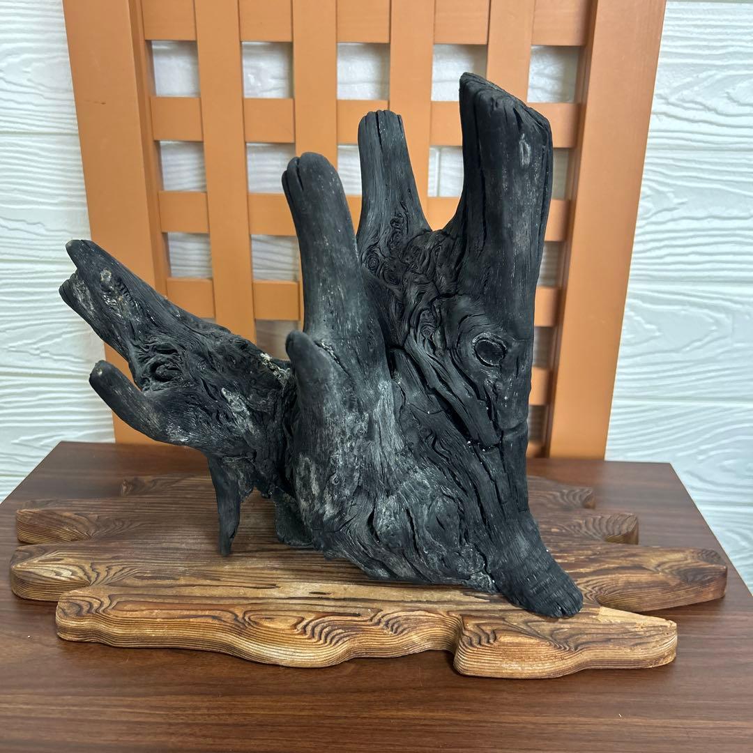備長炭オブジェ　一点物