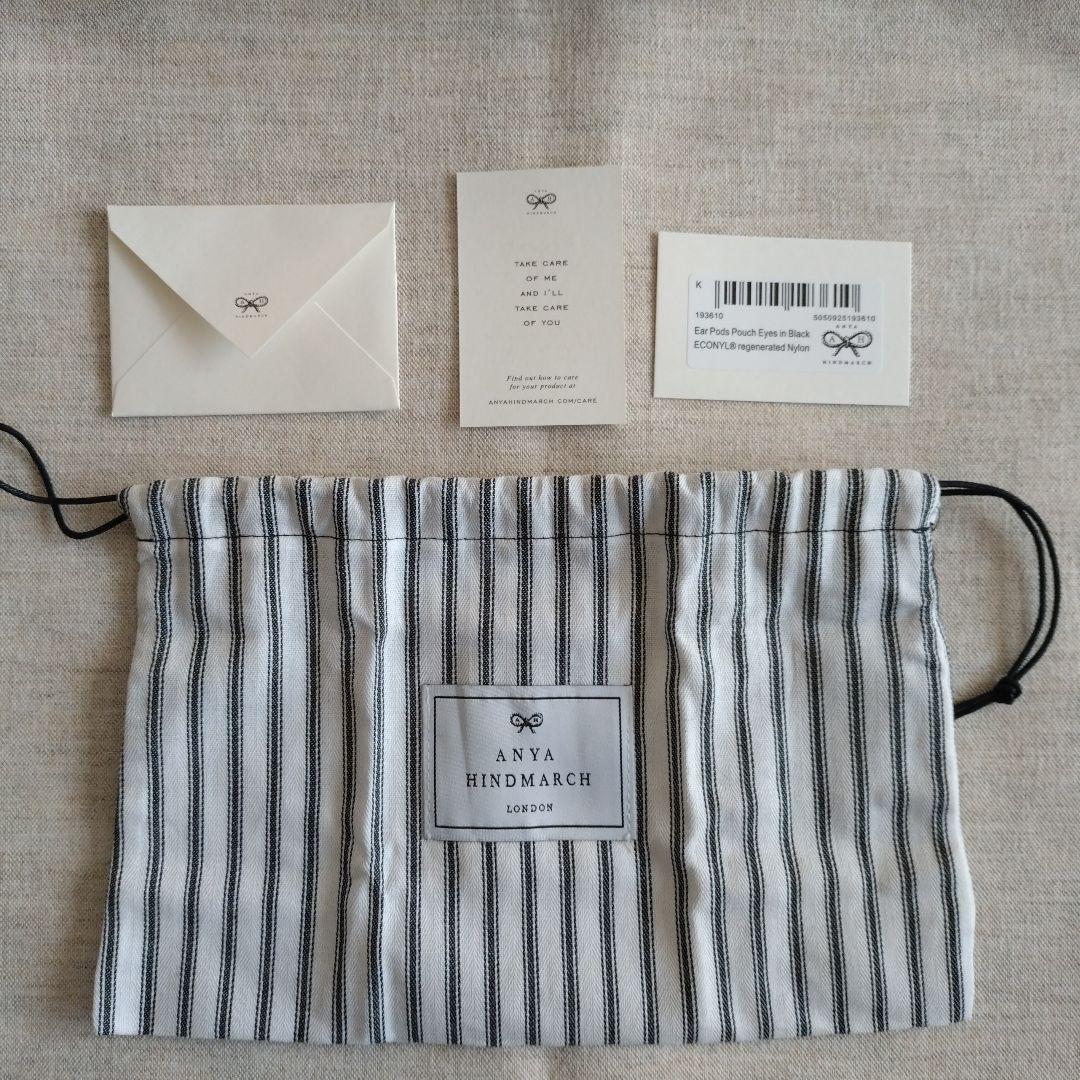 新品 ANYA HINDMARCH アニヤハインドマーチ アイズ イヤホンポーチ