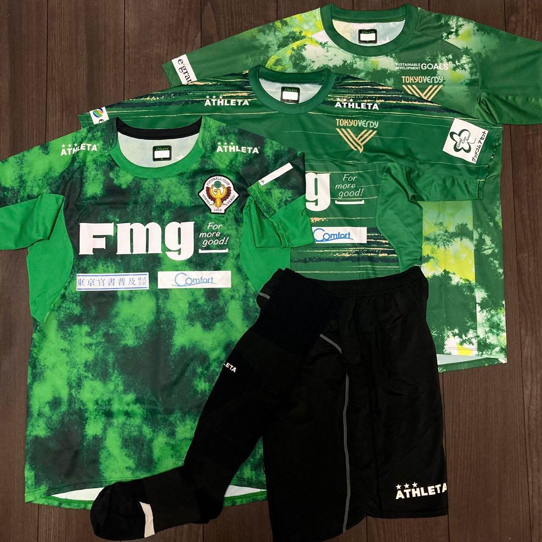 東京ヴェルディトレーニングウェア 3枚＋パンツ＋ソックス 練習着上下セット