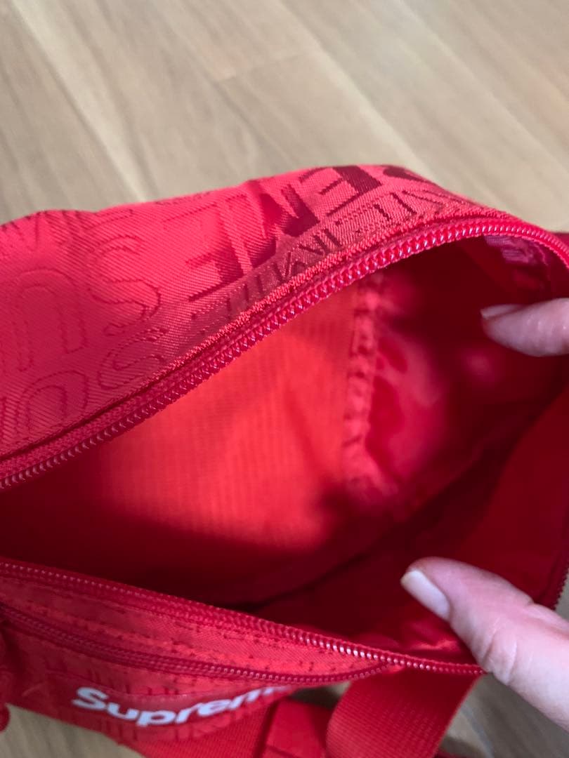 Supreme 19SS Waist Bag レッド　　supremeバッグ