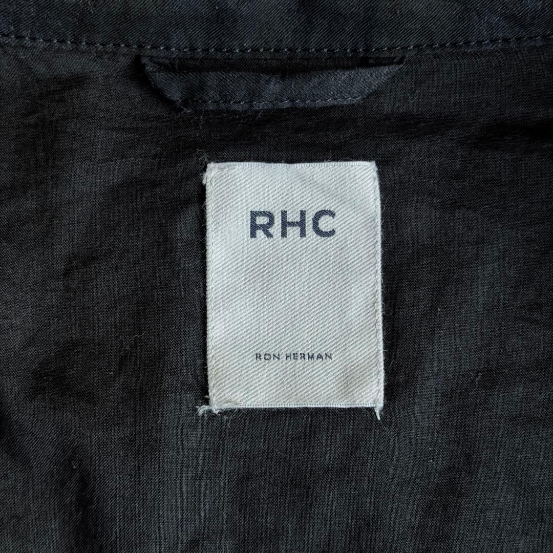 RHC ロンハーマン ネイビーチェック ジップブルゾン M