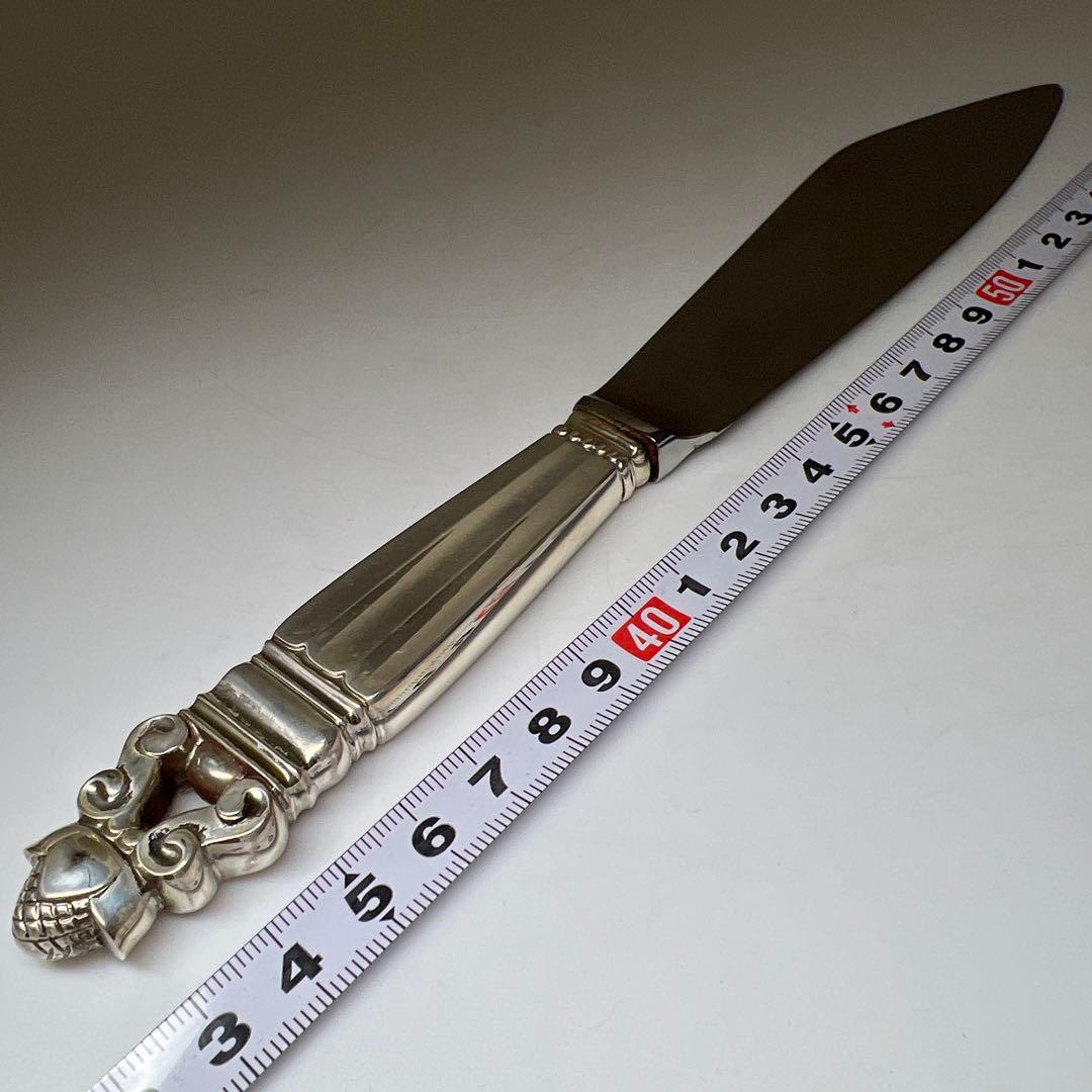 専用希少ジョージジェンセンエコーンケーキナイフ　109g 東Y7-0917⭐︎2F