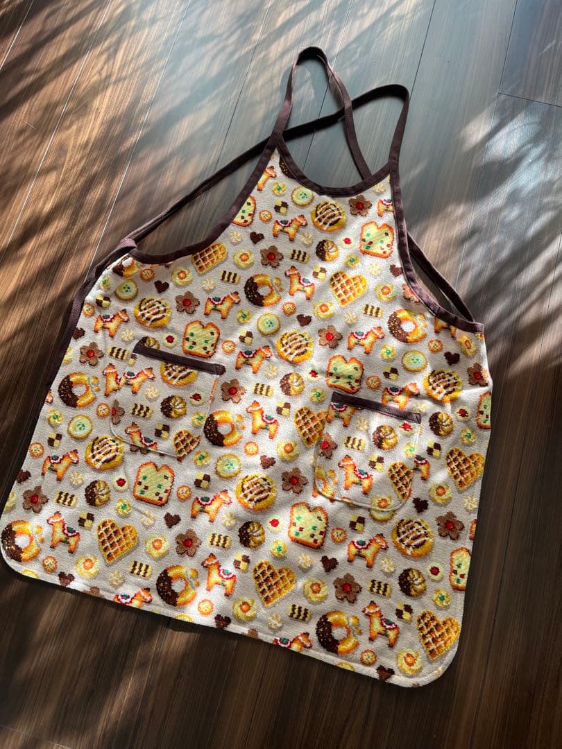 フェイラー♡新品未使用　お菓子柄エプロン