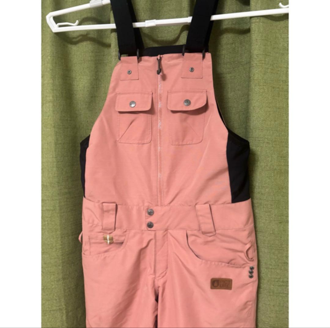 【PICTURE 】スノーボードビブパンツ　パウダーシーズン、春シーズン2way