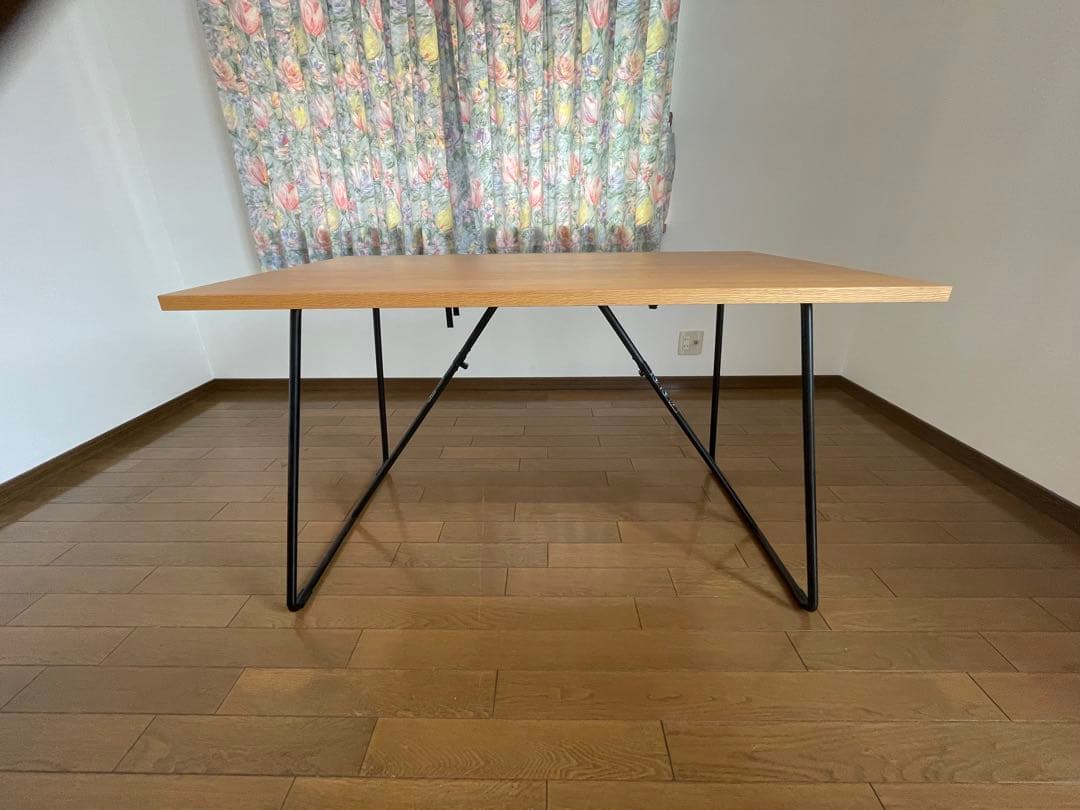【無印良品】MUJI 折りたたみダイニングテーブル 120cm