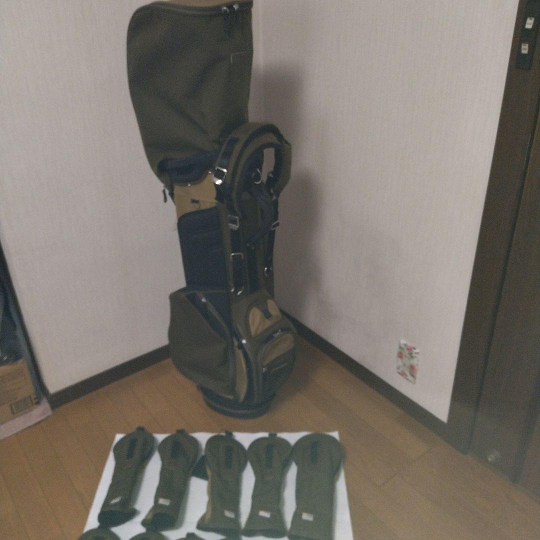 極美　Masterpiece　キャディーバッグ　純正ヘッドカバーセット付き