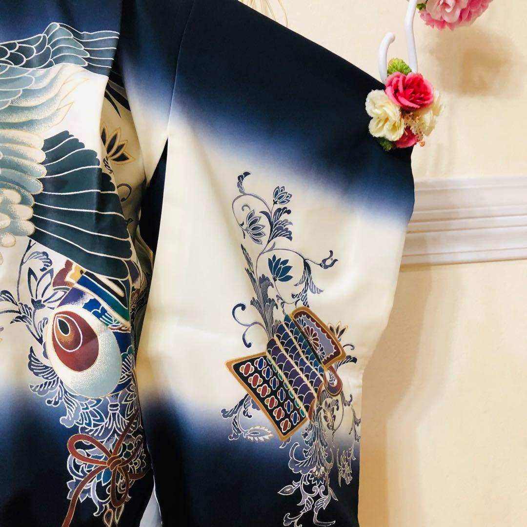 七五三五歳‼️完全️フルセット❤️豪華鷹凛々しい‼️金彩煌びやか際立つ