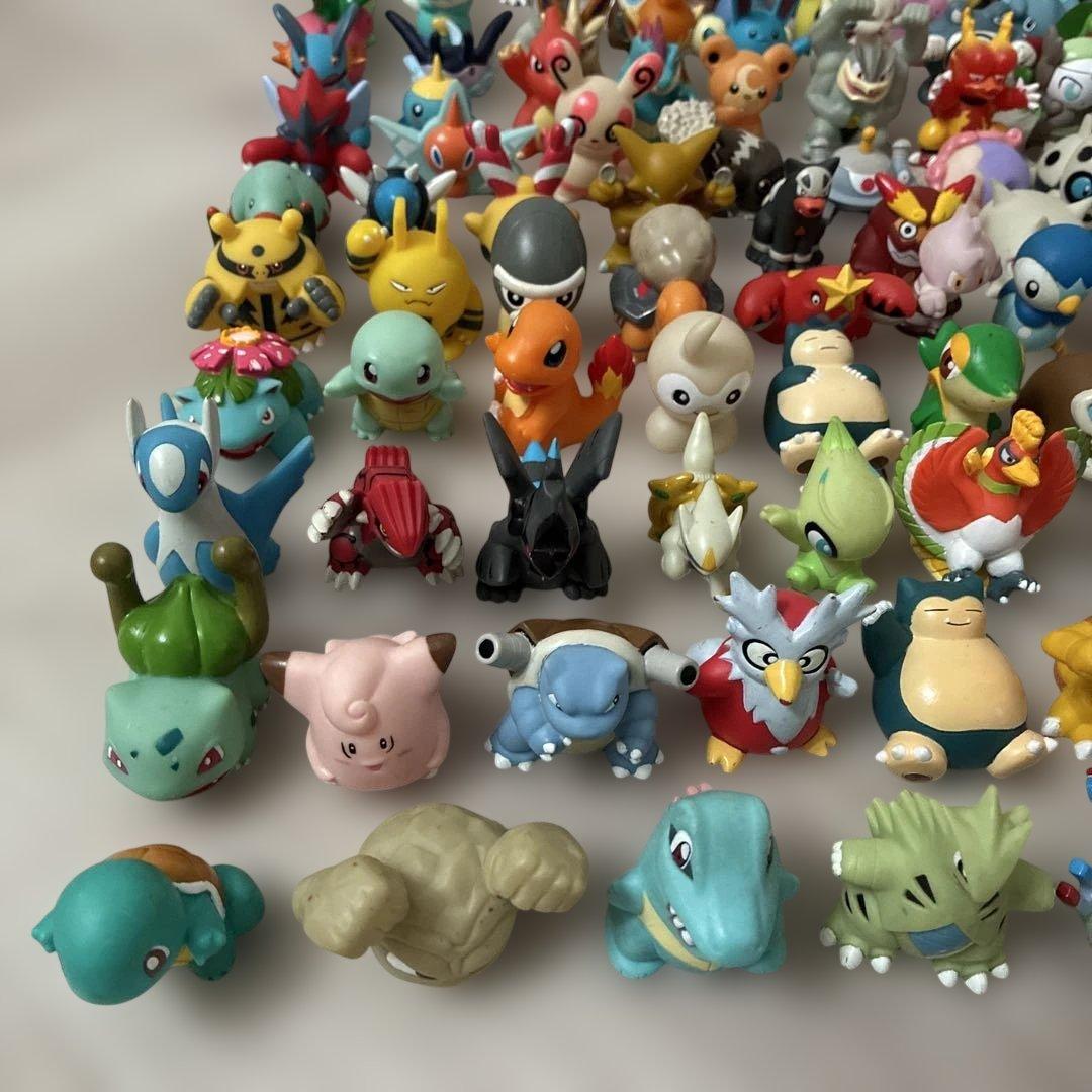 ①ポケモンキッズ ポケモン まとめ売り 200体 伝説 ピカチュウ ミュウ