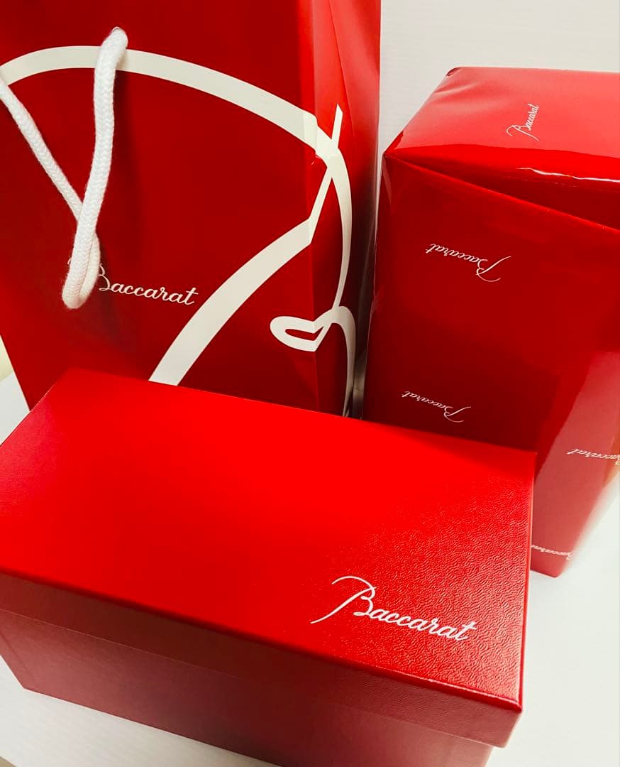 新品 Baccarat バカラ 日本限定 年号2012 ペアグラス