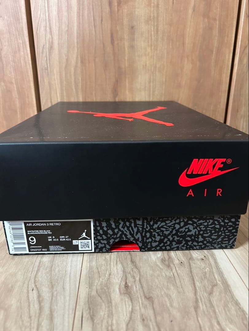 【know】Air Jordan 3 Retro OG Fire Red