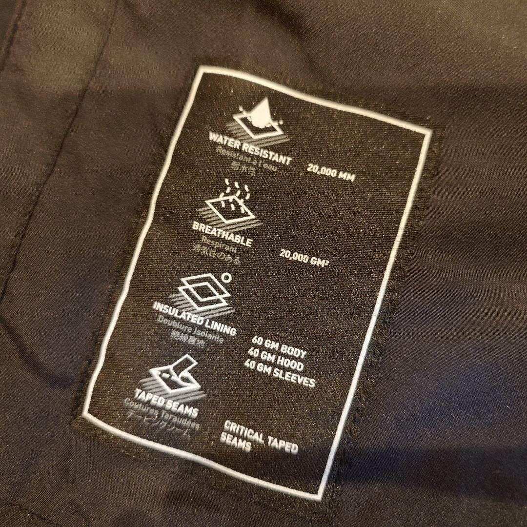 【ボルコムXL】2836 INS JACKETブラック