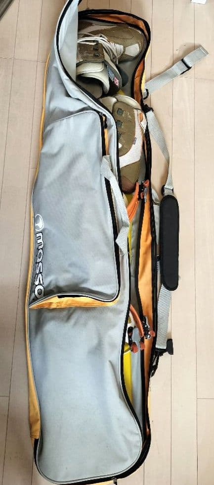 Jr.用スノーボード三点セット ボードケース付き ボード長さ118cm