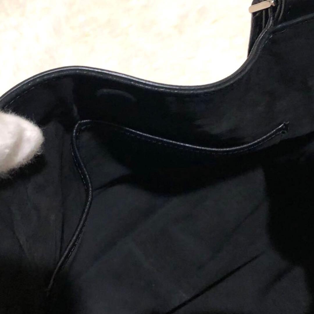 未使用✨ヒロフ レザー　トートバッグ ソーロ　ブラック