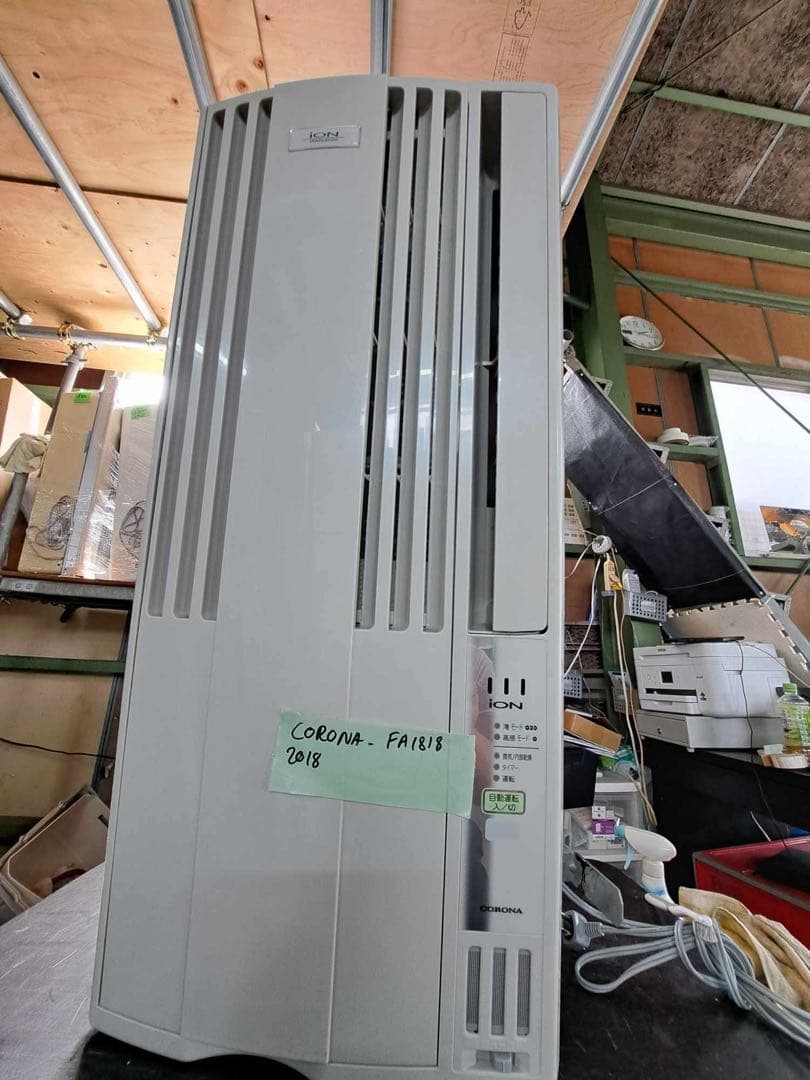 SP805 CORONA 窓用エアコン　FA-1818／2018年製