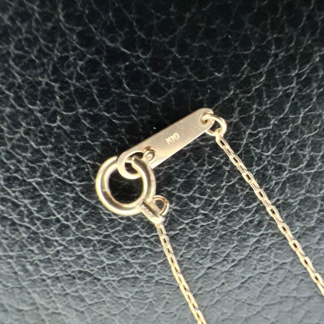 パールK10YGブレスレット