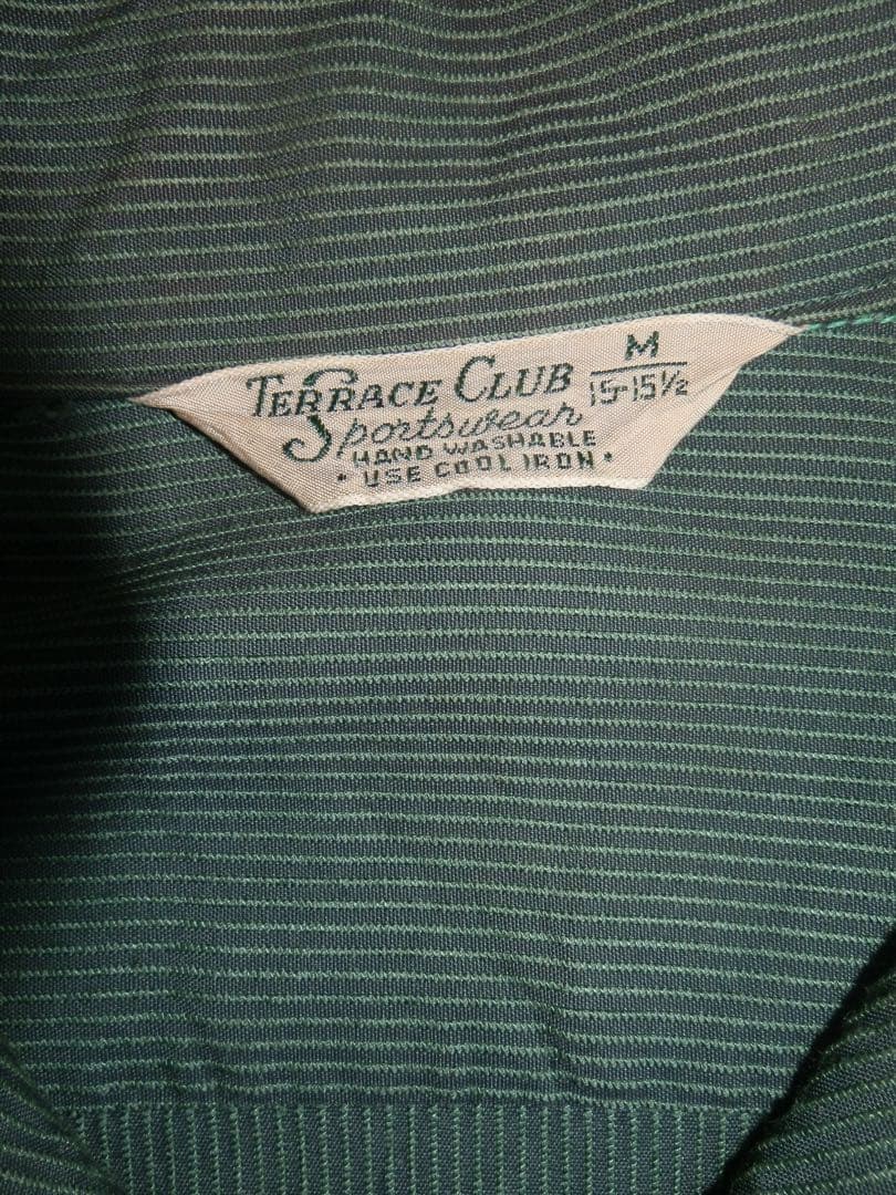 トップス 50s TERRACE CLUB SPORTWEAR Cotton Shirt