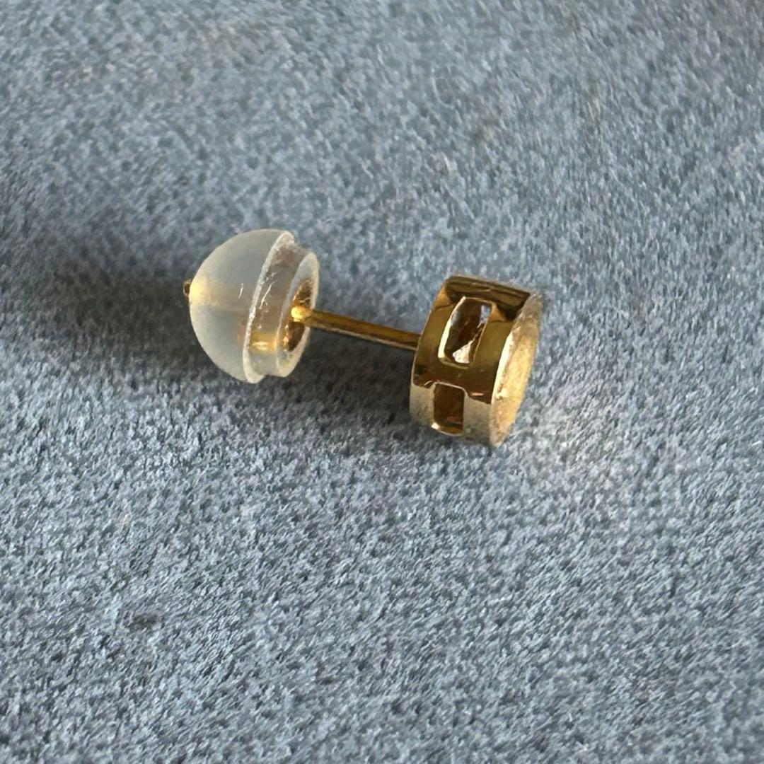 k18 ダイヤモンド　スタッドピアス