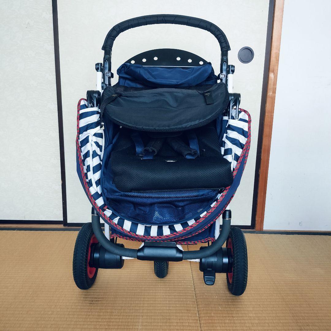 【familiar×アップリカ】スムーヴ　プレミアムスムーヴ　ベビーカー　三輪