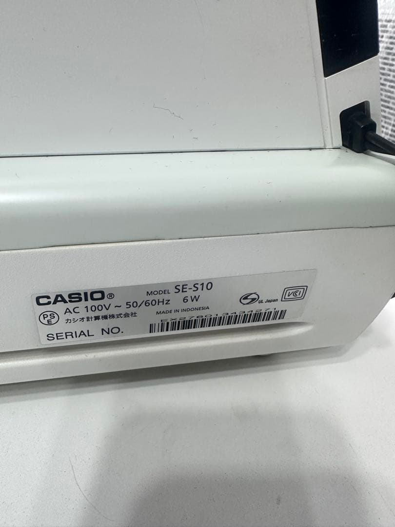 カシオ SE-S10 レジスター