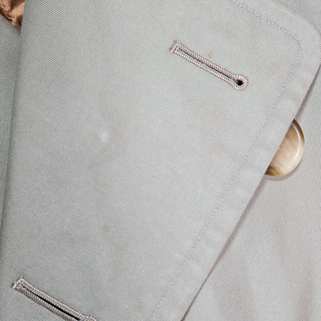 Burberrys' トレンチコート ウールライナー ダブルブレスト 玉虫色