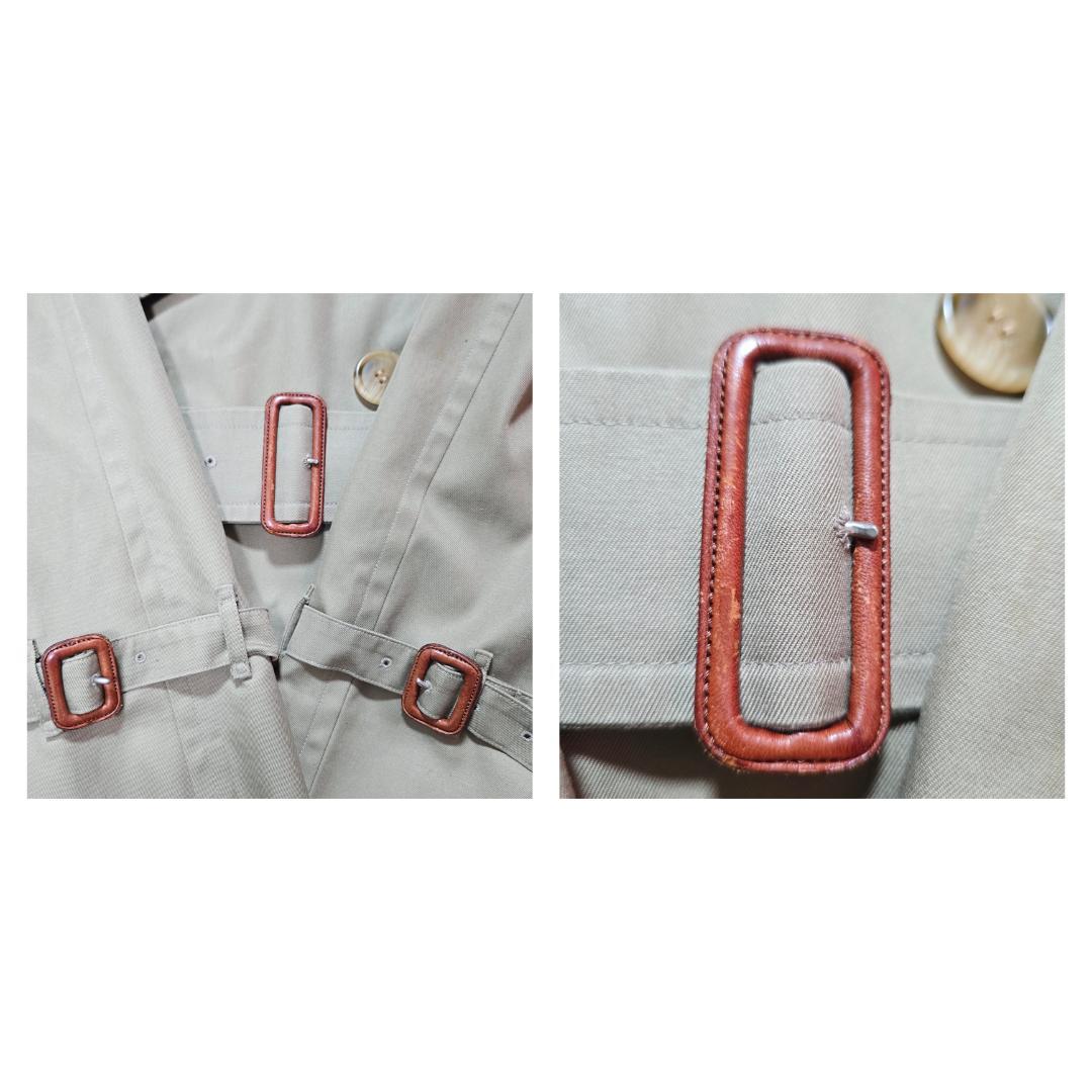 Burberrys' トレンチコート ウールライナー ダブルブレスト 玉虫色