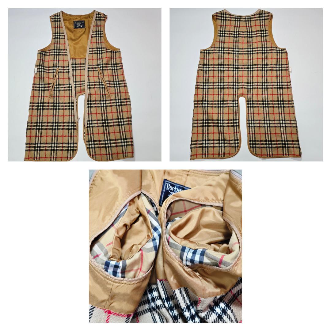 Burberrys' トレンチコート ウールライナー ダブルブレスト 玉虫色