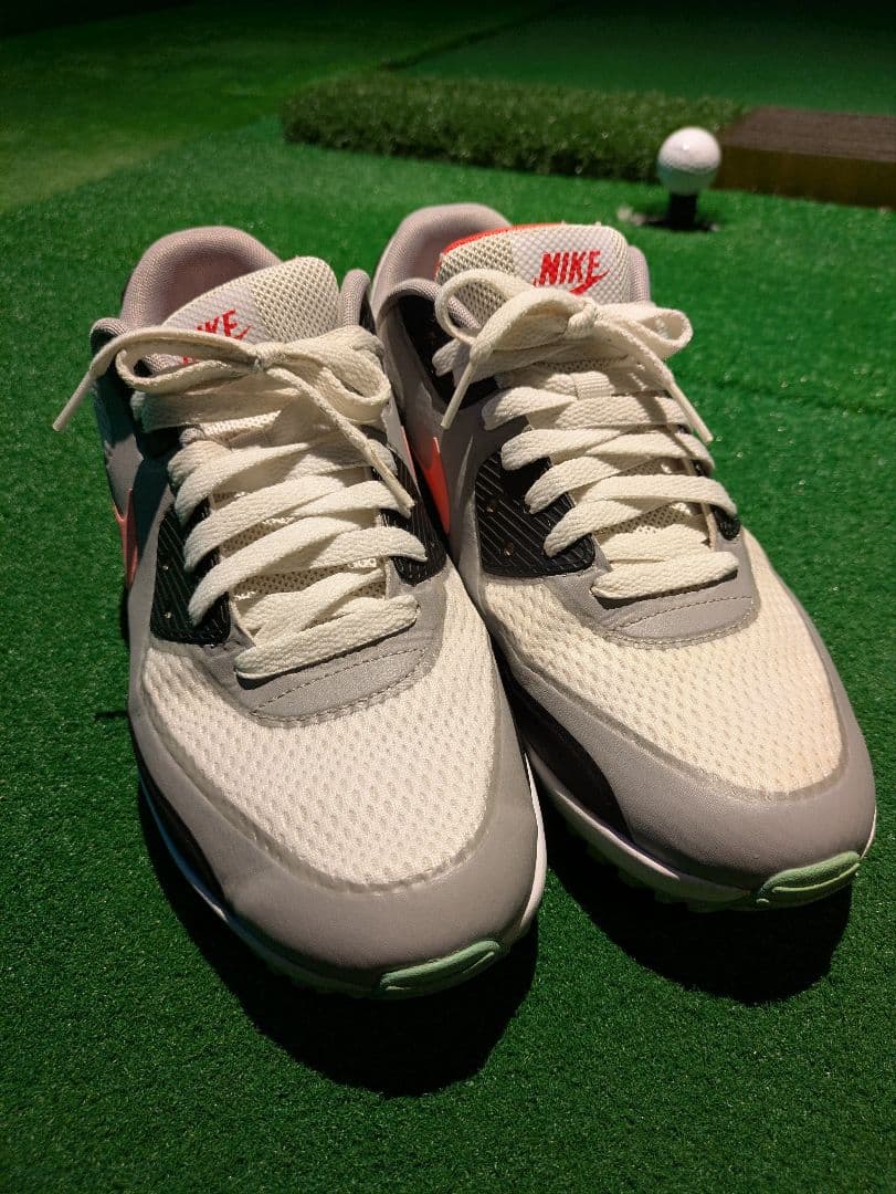 美品ナイキNIKE AIRMAX90G GOLF 27.5cm日本未発売