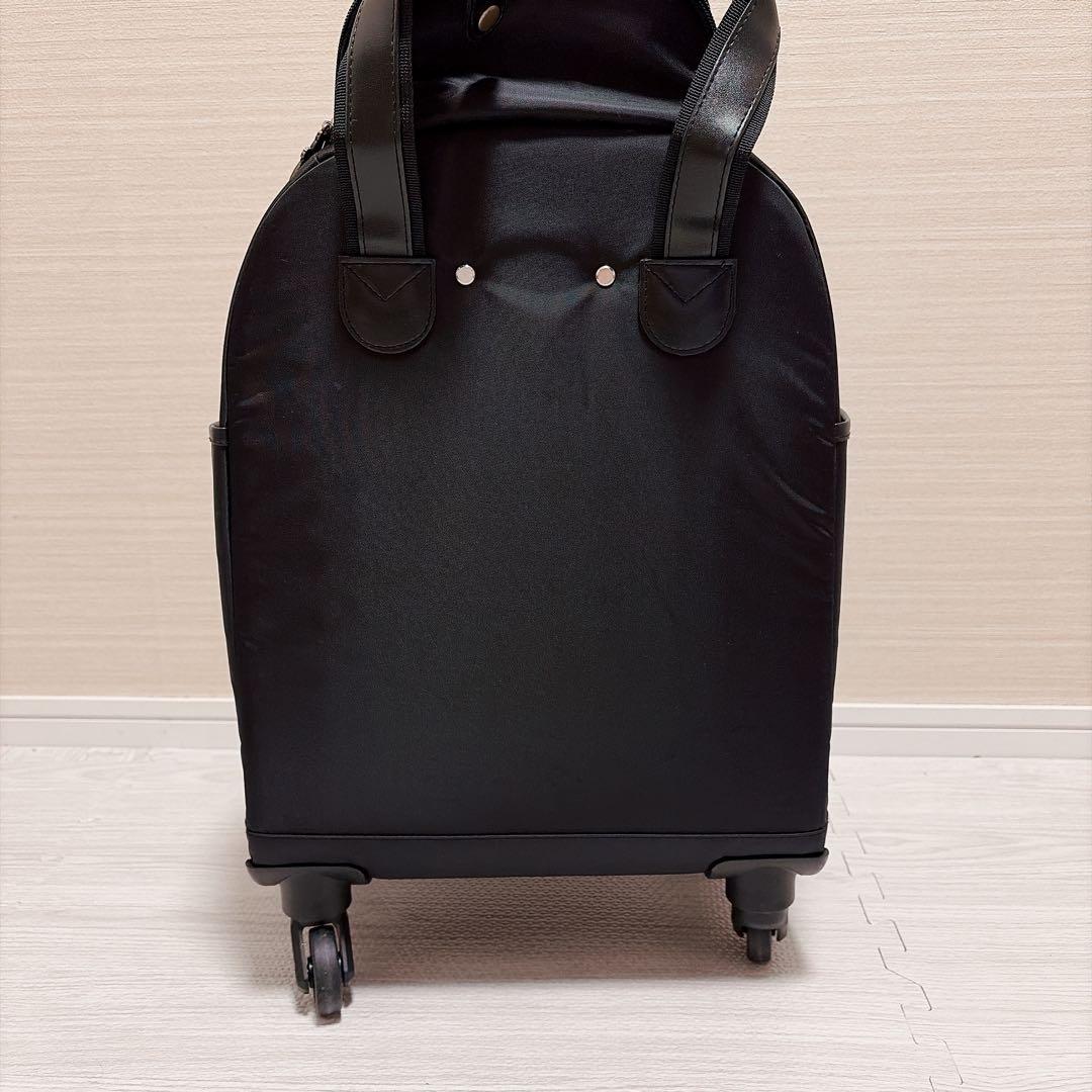 siffler シフレ ソフトキャリー ムーミン リトルミイ ブラック 約23L