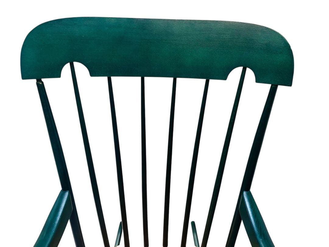 希少カラー 飛騨産業 ロッキングチェア ヴィンテージ品