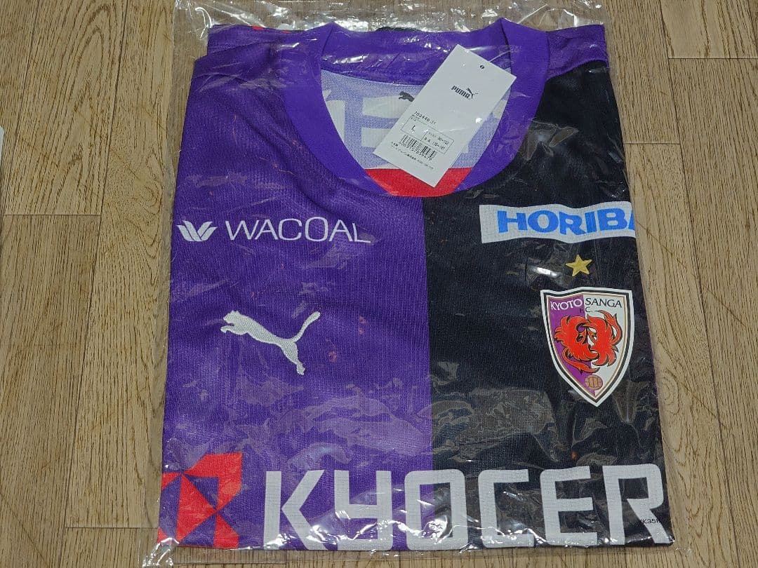 京都サンガFC パープルサンガ　ユニフォーム　PUMA　 L XL XXL