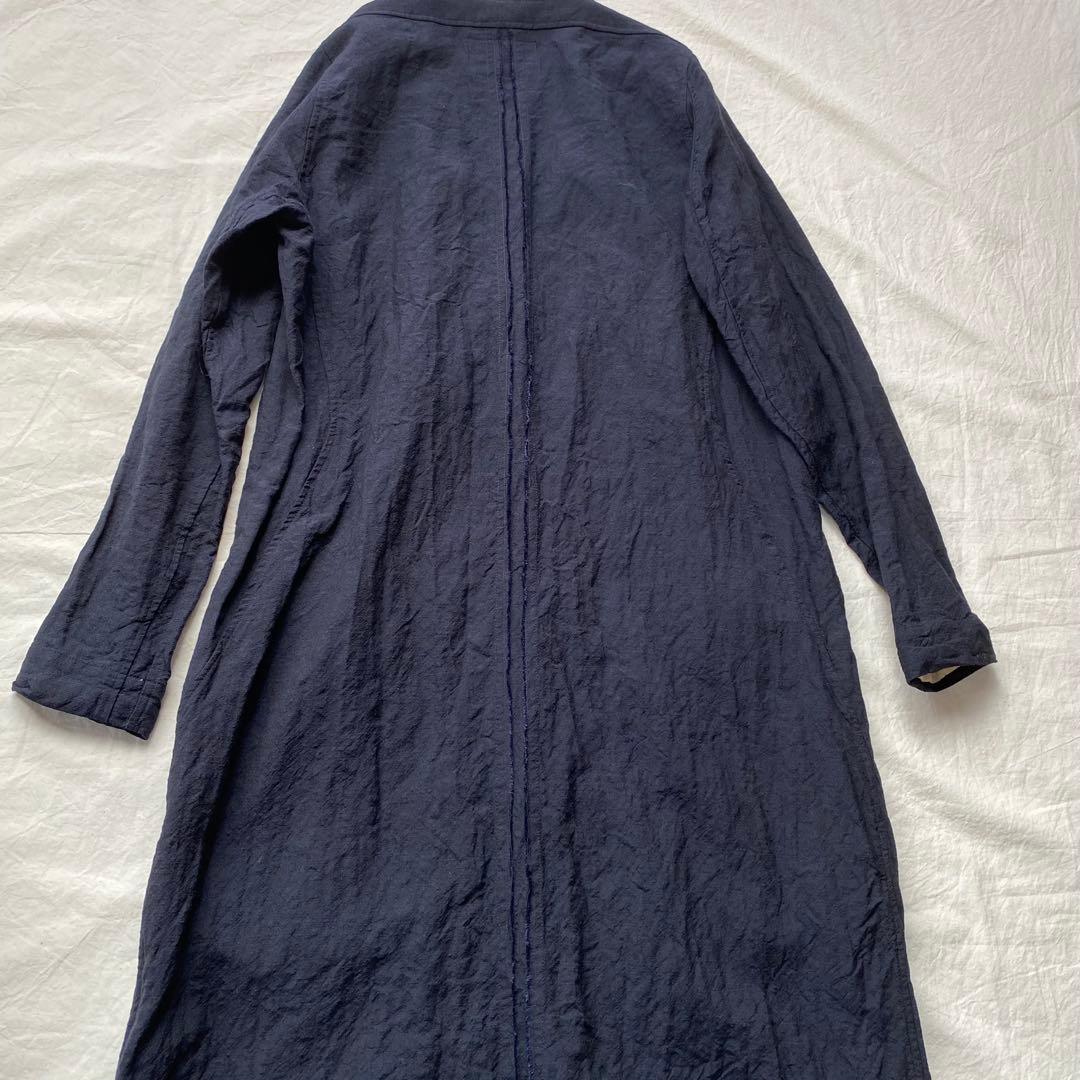 シンヤセキ　SHINYA SEKI コート　カーディガン　リネン　ウール