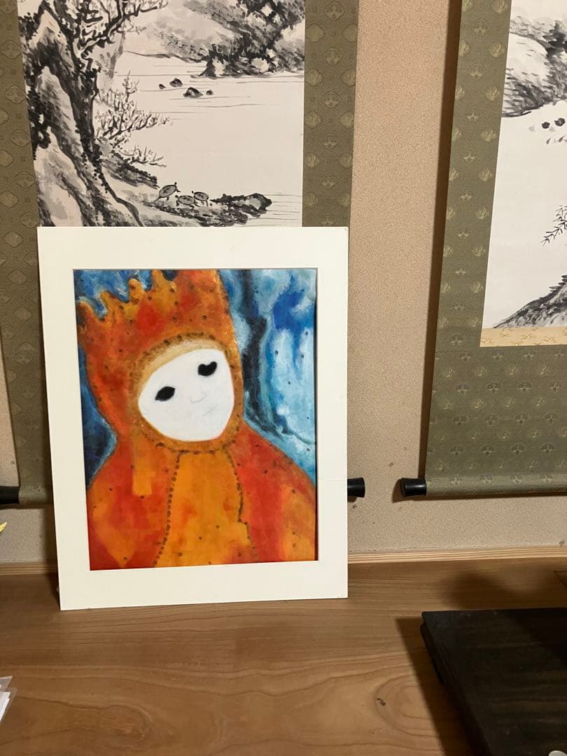 年末ご奉仕値引き 不思議な少々の絵　五日市剛さんの講演会で購入