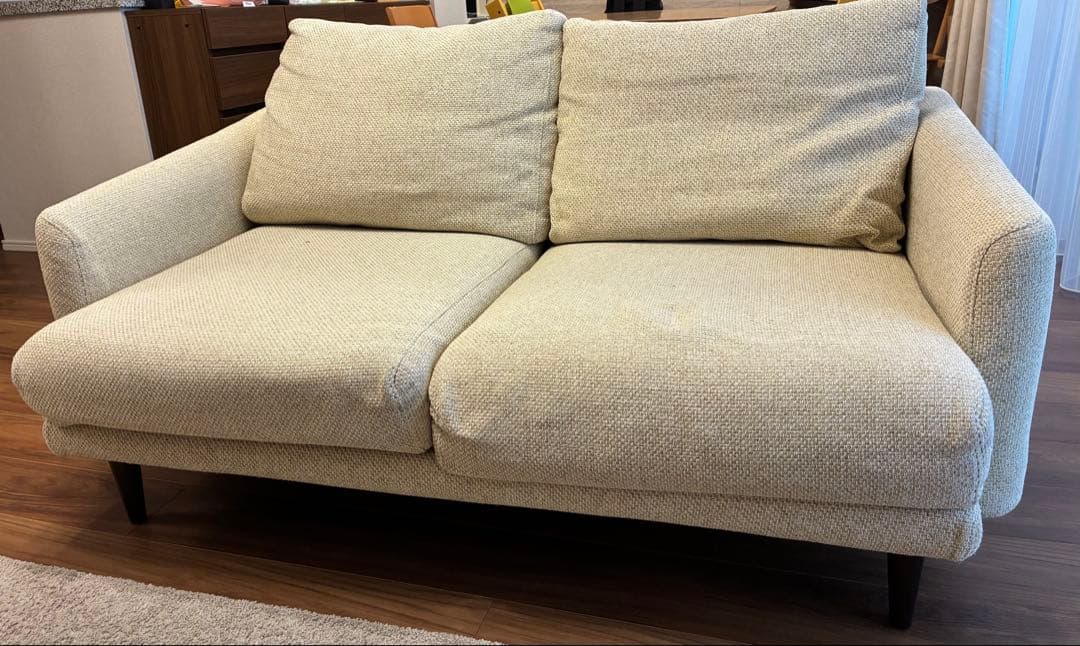 【お値下げ】(たのメル便)KEYUCA ケユカ 2人掛け　ソファー