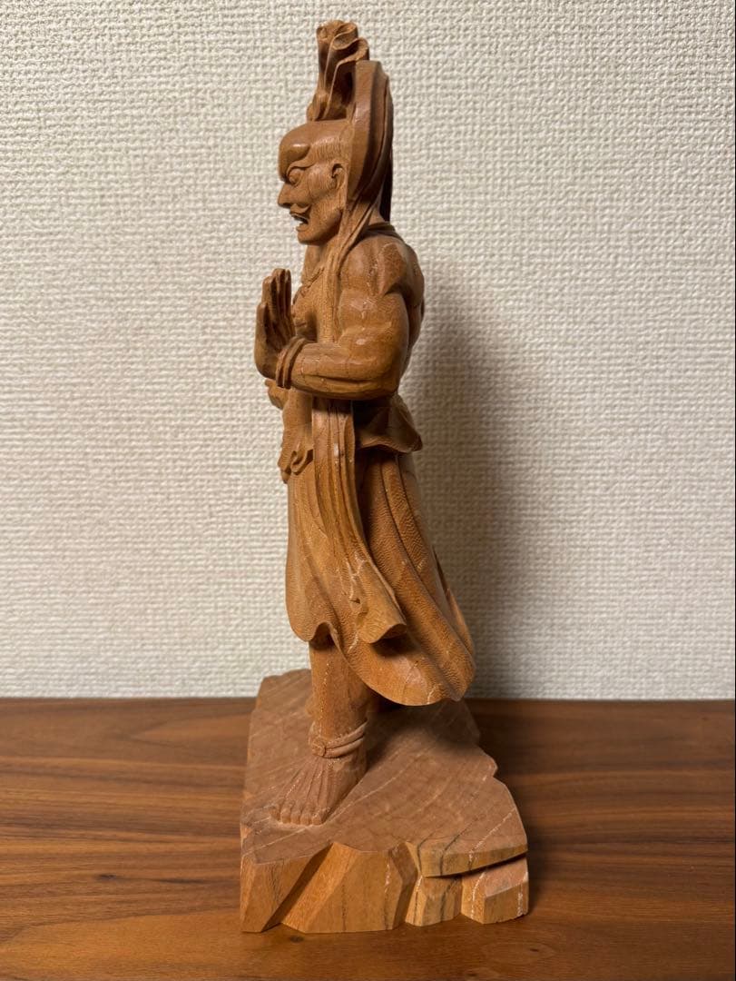 欅金剛力士立像（仁王像）2体セット