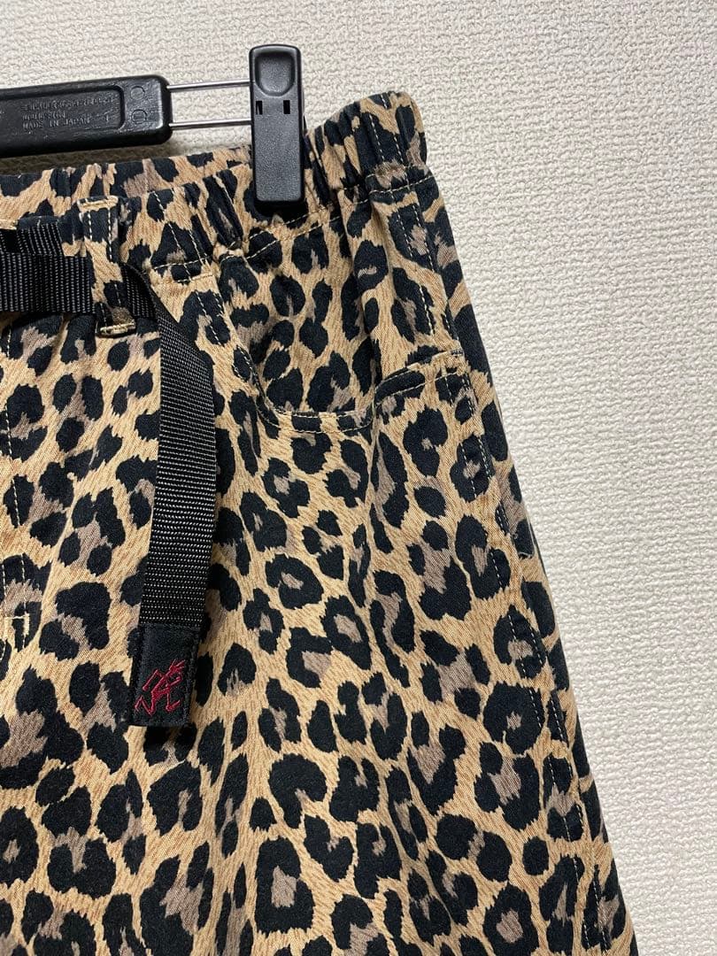 ★レオパード★ GRAMICCI クライミングパンツ ヒョウ柄 クロップドパンツ