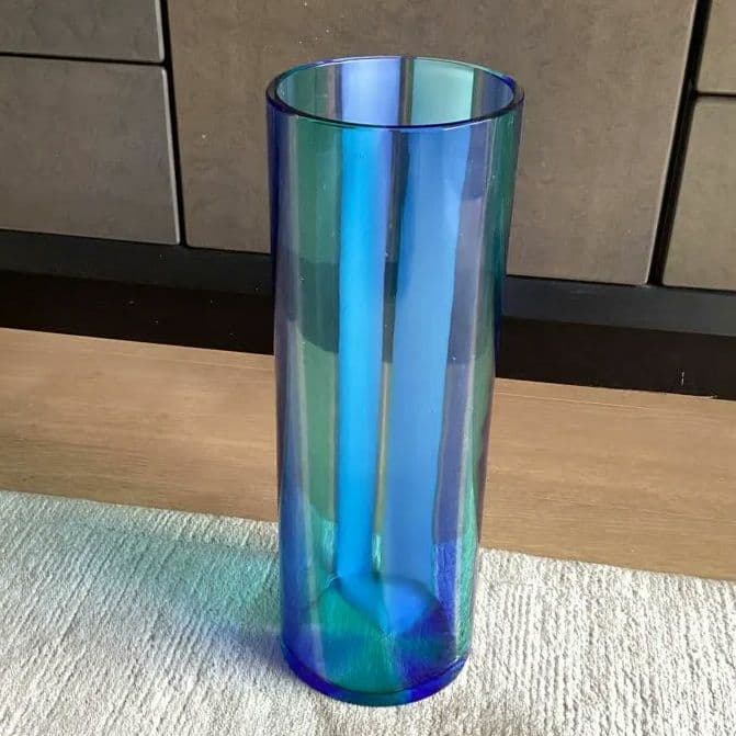 アンティーク　ベネチアンガラス　ムラーノガラス 花瓶 H34cm