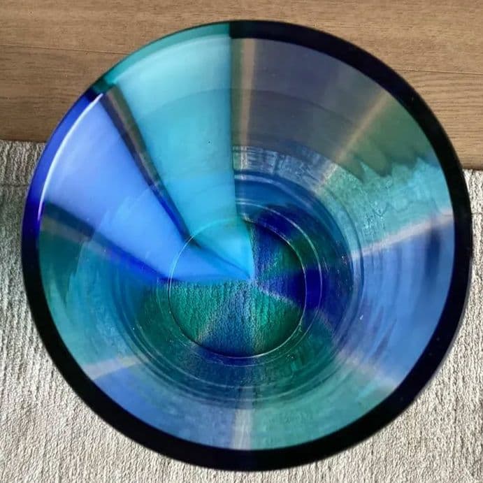 アンティーク　ベネチアンガラス　ムラーノガラス 花瓶 H34cm