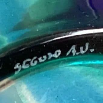 アンティーク　ベネチアンガラス　ムラーノガラス 花瓶 H34cm