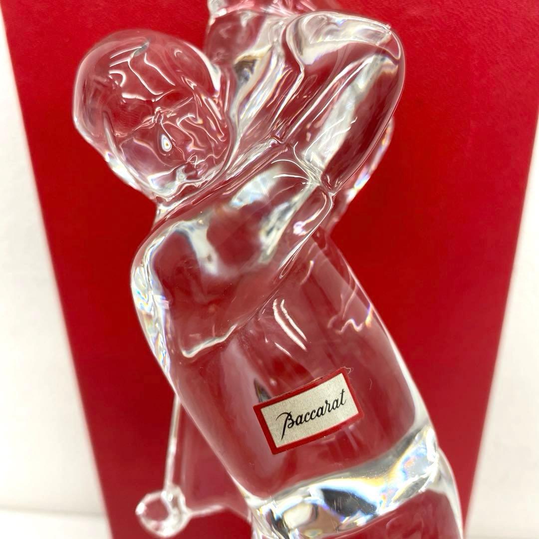 バカラ Baccarat ゴルフ スイング ショット ポーズ 置物