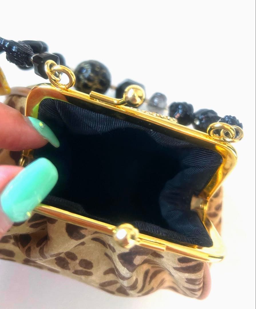 ☆タリナタランティーノ☆レオパード柄 パーティーチェーンポーチ　希少品