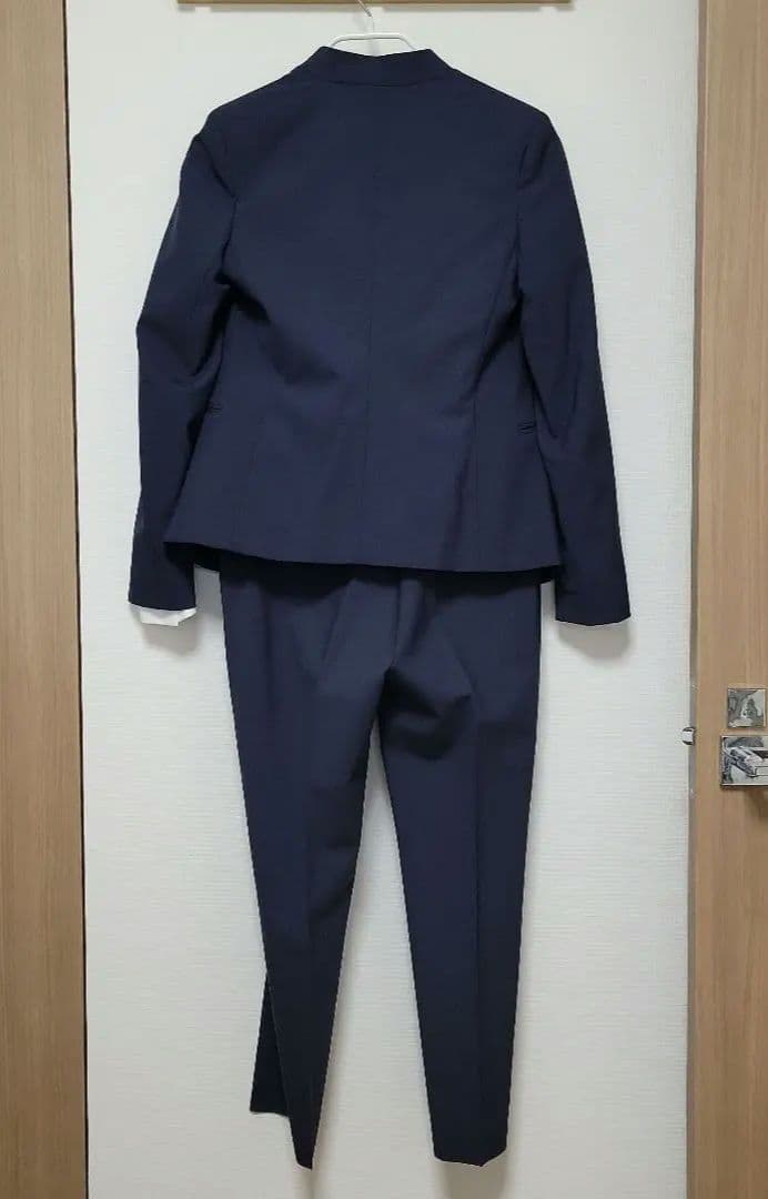 Theory　ネイビー パンツスーツ 　セットアップ