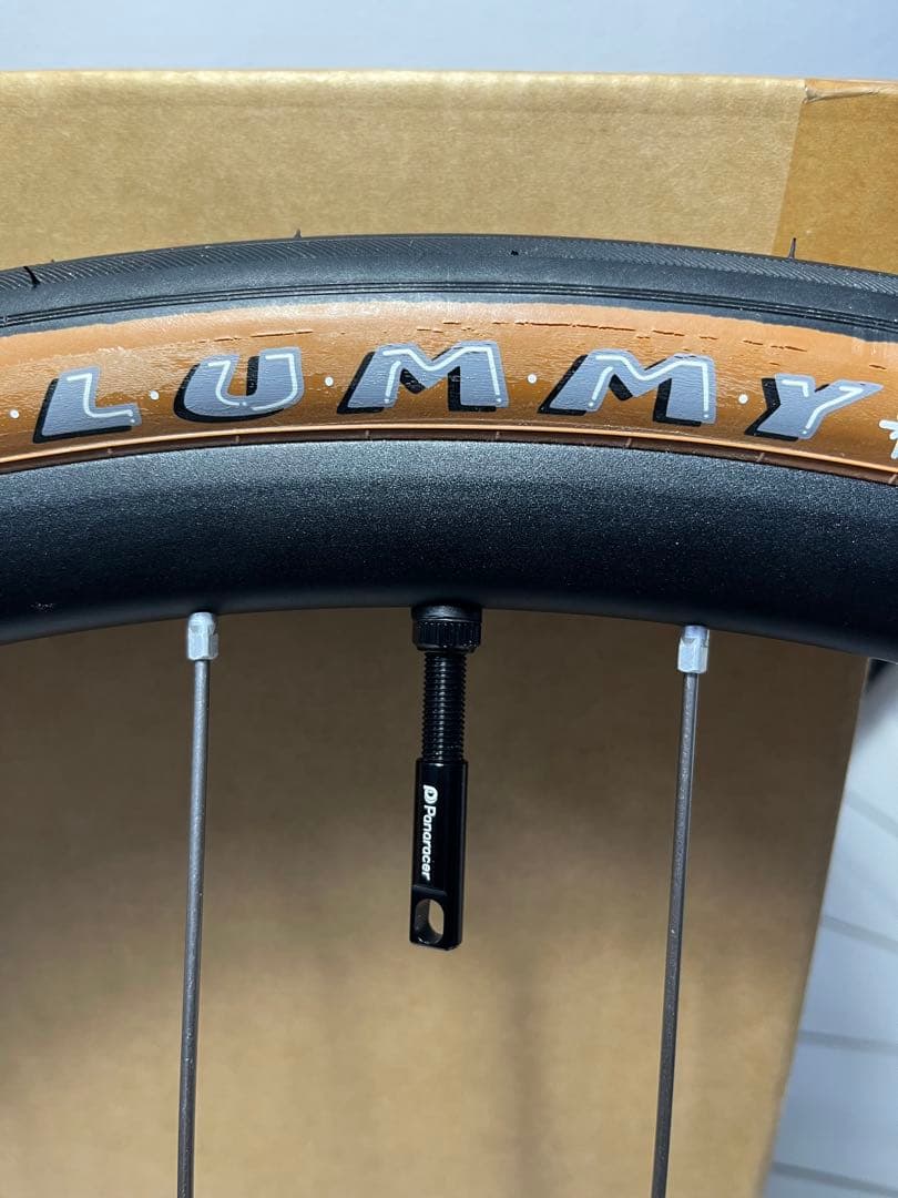 700C DISCブレーキ 28Hリム チタンスポーク 手組ホイールセット