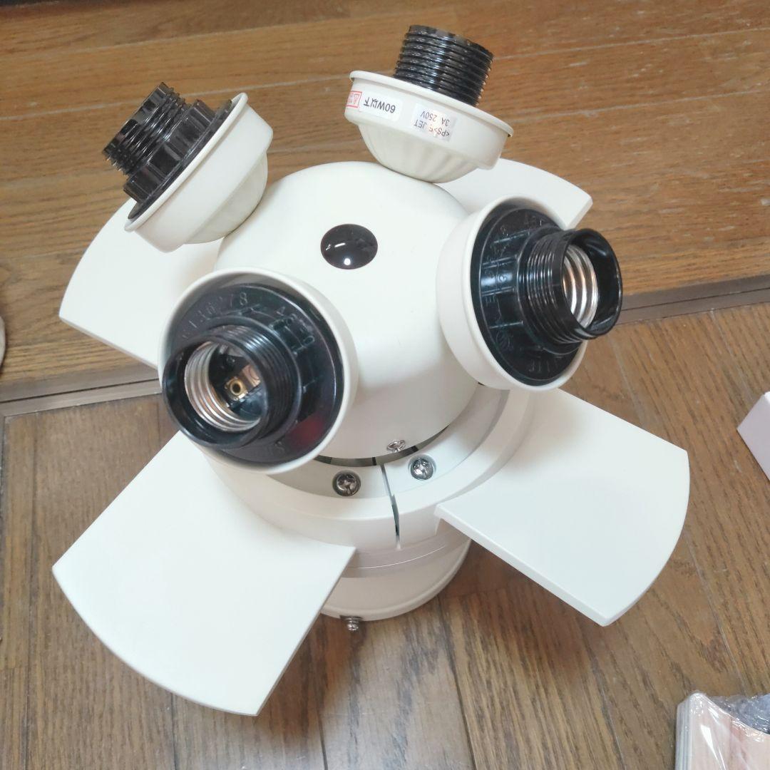 シーリングファン ホワイト　JAVAlO ELF JE-CF003 2019年製