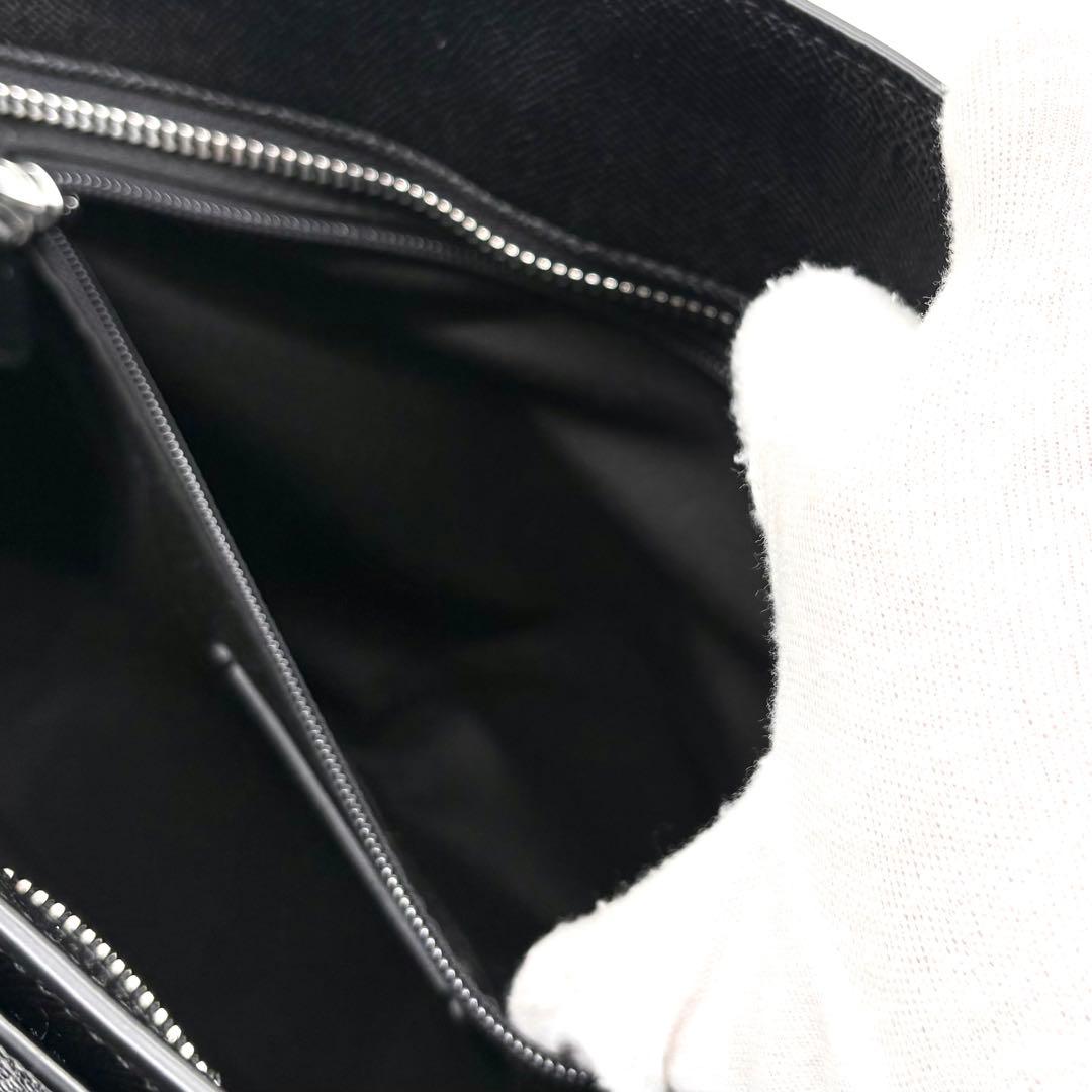 【未使用級】コーチ ベケット ビジネス トートバッグ 2way レザー ブラック